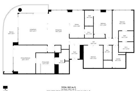 Condominio en venta en Fort Lauderdale, Florida, 3 dormitorios, 290.04 m2 № 2241934 - foto 26