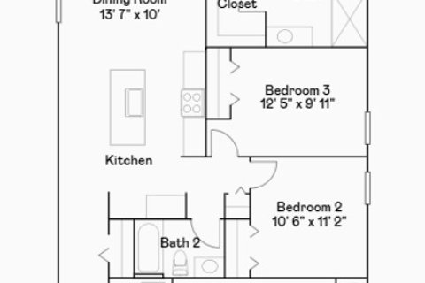 House in Lake Alfred, Florida 3 bedrooms, 132.76 sq.m. № 1876476 - photo 1
