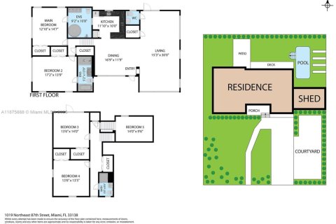 Villa ou maison à vendre à Miami, Floride: 5 chambres, 219.99 m2 № 2088295 - photo 30