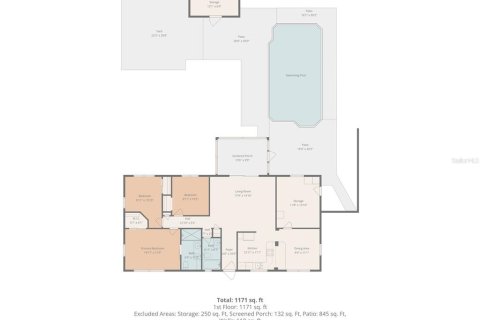 Villa ou maison à louer à Largo, Floride: 3 chambres, 118.73 m2 № 2166327 - photo 20