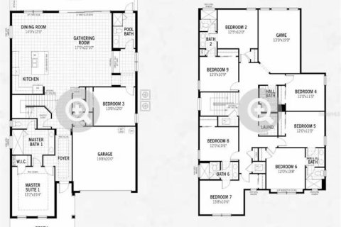 Купить виллу или дом в Киссимми, Флорида 4 комнаты, 387.03м2, № 1886409 - фото 2