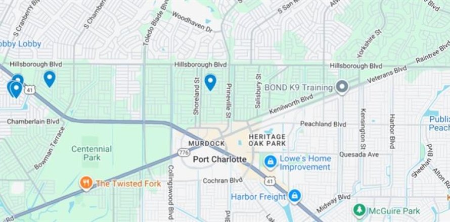Terreno en Port Charlotte, Florida № 1880545