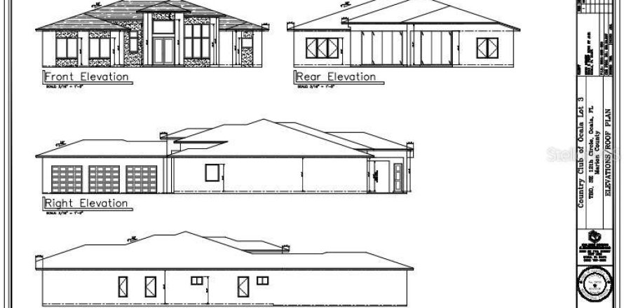 House in Ocala, Florida 4 bedrooms, 312.06 sq.m. № 1894753