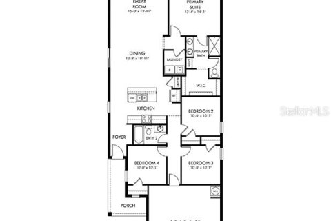 House in Parrish, Florida 4 bedrooms, 149.29 sq.m. № 2150125 - photo 16