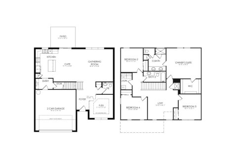 House floor plan «221SQM», 5 bedrooms in RIVER RUN PRESERVE