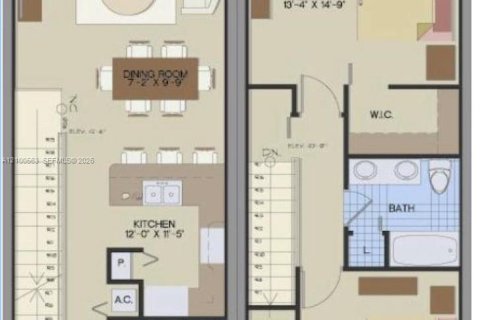 Apartment in Miami, Florida 2 bedrooms, 115.2 sq.m. № 2401526 - photo 9