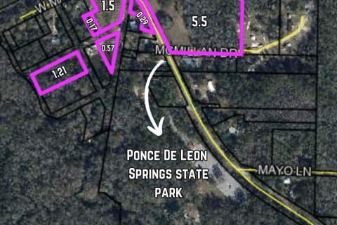 Terreno en venta en Ponce de Leon, Florida № 562106 - foto 1