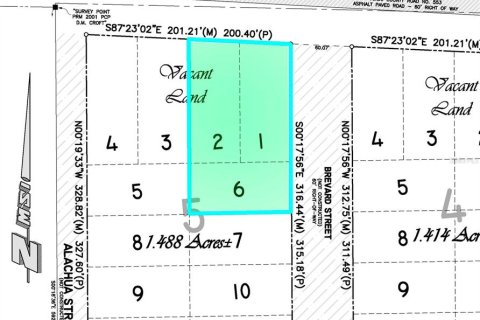 Land in Williston, Florida № 2162458