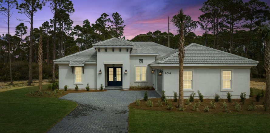 House in Panama City Beach, Florida 3 bedrooms, 249.35 sq.m. № 558423