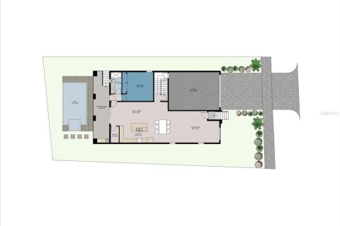 House in Tampa, Florida 5 bedrooms, 322.84 sq.m. № 2130750 - photo 3