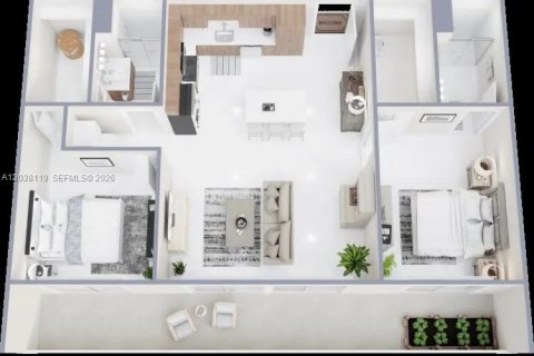 Apartamento en alquiler en Homestead, Florida, 2 dormitorios, 109.16 m2 № 2182162 - foto 18
