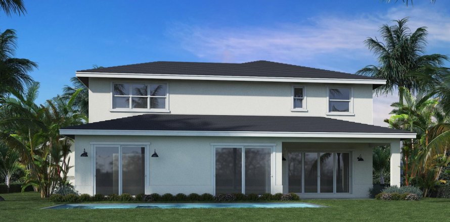 House in Boynton Beach, Florida 5 bedrooms, 353.96 sq.m. № 1154326