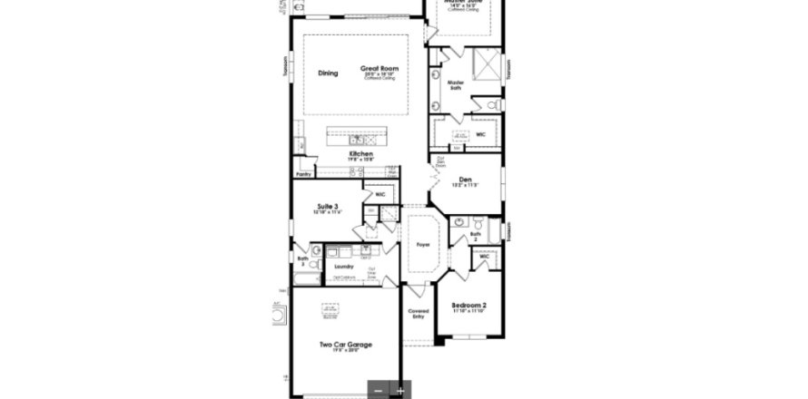 Дом в Cresswind Palm Beach в Уэстлейк, Флорида 3 комнаты, 215м2 № 653738