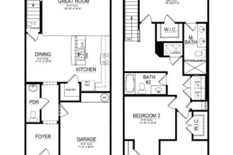 Townhouse in Davenport, Florida 3 bedrooms, 155.43 sq.m. № 1791404 - photo 1
