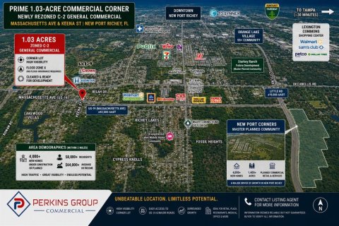 Commercial property in New Port Richey, Florida № 2195127