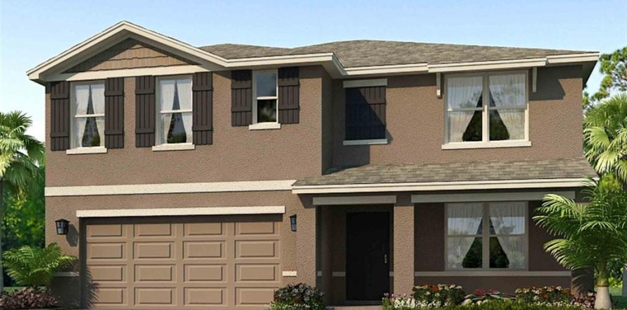 House in Palmetto, Florida 5 bedrooms, 242.01 sq.m. № 2229778