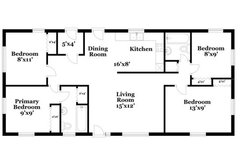 Casa en alquiler en Clearwater, Florida, 4 dormitorios, 150.32 m2 № 1913622 - foto 16