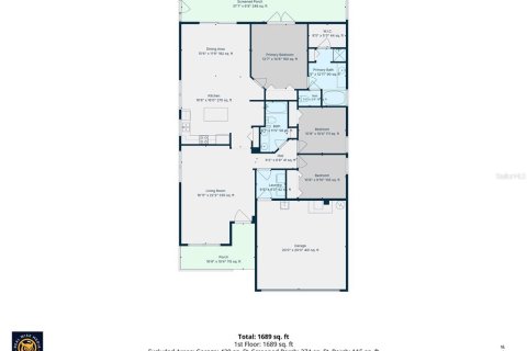 House in Riverview, Florida 3 bedrooms, 156.26 sq.m. № 2216917 - photo 26