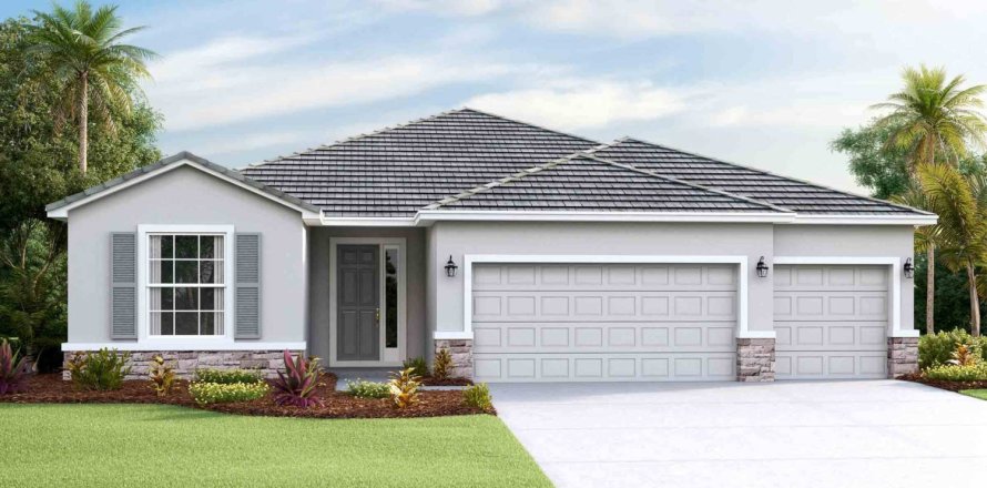 House in Star Farms at Lakewood Ranch - Emerald in Lakewood Ranch, Florida 4 bedrooms, 236 sq.m. № 576676