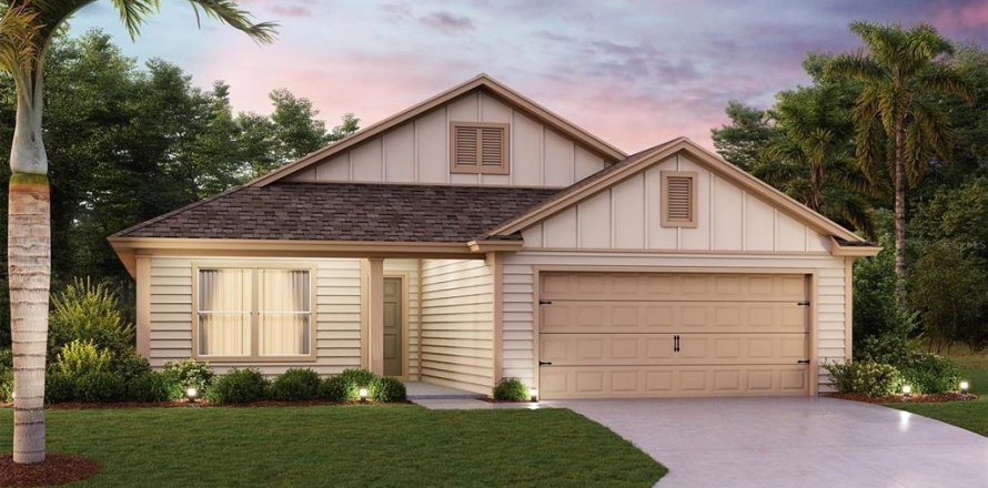 House in Palm Coast, Florida 3 bedrooms, 149.02 sq.m. № 1914410