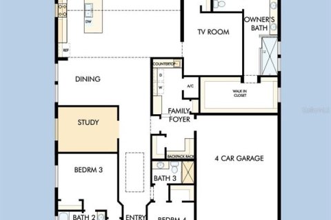 House in Venice, Florida 4 bedrooms, 281.96 sq.m. № 1591375 - photo 5