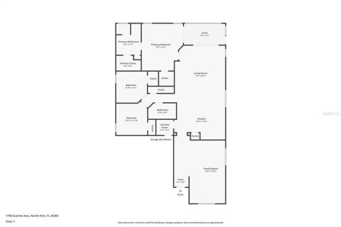 Villa ou maison à vendre à North Port, Floride: 3 chambres, 178.84 m2 № 2304430 - photo 4