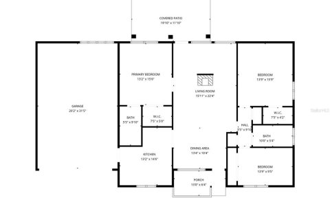 House in Ocala, Florida 3 bedrooms, 145.3 sq.m. № 2196598 - photo 3