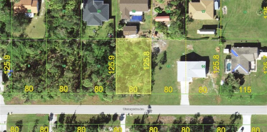 Land in Port Charlotte, Florida № 2158948