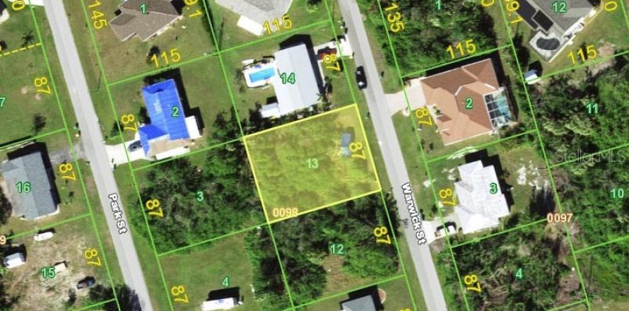 Land in Port Charlotte, Florida № 2164920