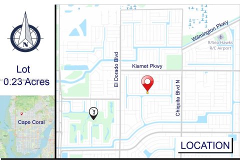 House in Cape Coral, Florida 3 bedrooms, 170.85 sq.m. № 1969364 - photo 29