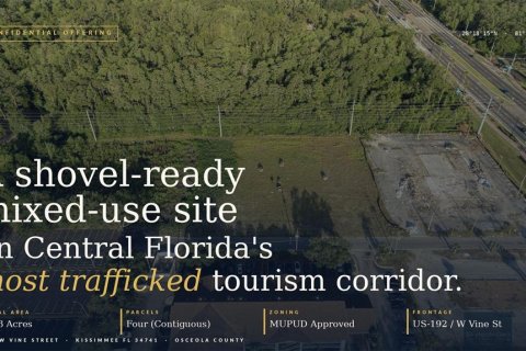 Land in Kissimmee, Florida № 2119587