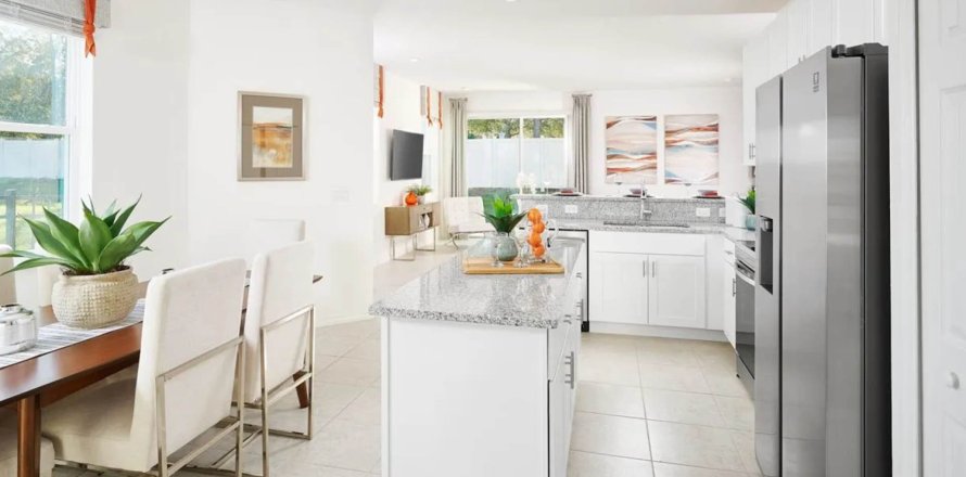 Townhouse in WYNDRUSH CREEK in Wesley Chapel, Florida 3 bedrooms, 161 sq.m. № 266528