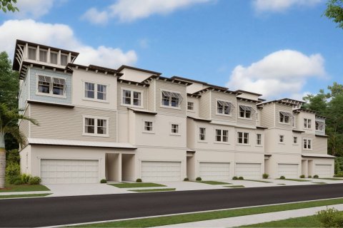 Townhouse in Westshore Marina District - Inlet Shore Waterfront in Tampa, Florida 4 rooms, 253 sq.m. № 373522 - photo 1