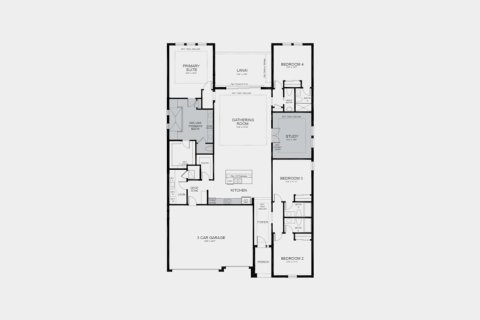 House floor plan «271SQM SAINT CROIX», 4 bedrooms in RIVER LANDING