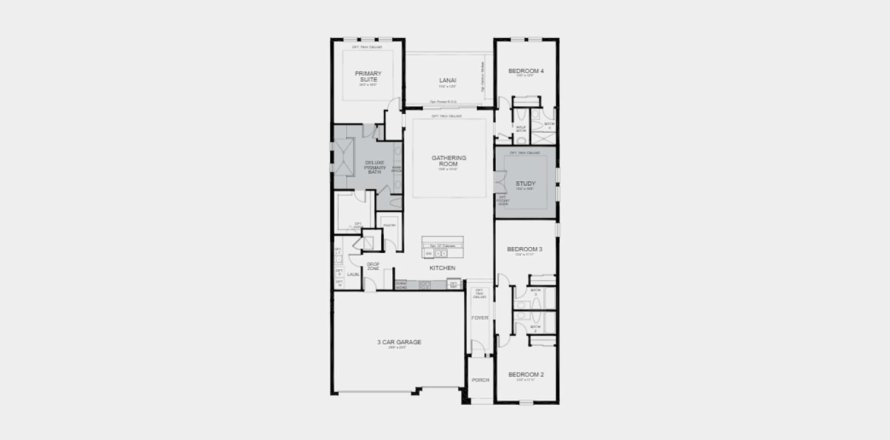 House in RIVER LANDING in Wesley Chapel, Florida 4 bedrooms, 271 sq.m. № 206683