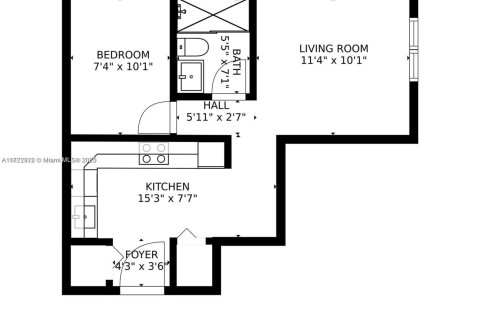 Condominio en venta en Miami Beach, Florida, 1 dormitorio, 41.81 m2 № 2035230 - foto 10