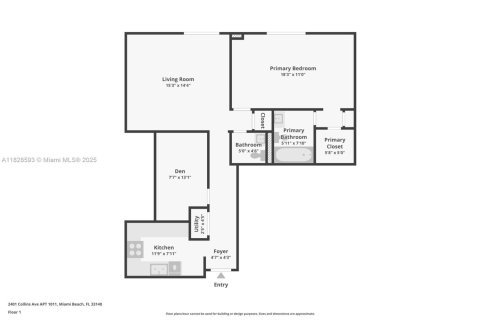 Condominio en venta en Miami Beach, Florida, 1 dormitorio, 95.69 m2 № 1804292 - foto 21