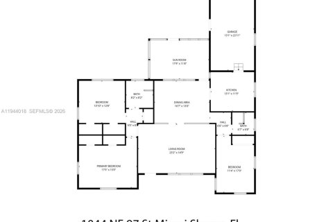 Снять в аренду виллу или дом в Майами-Шорс, Флорида 3 спальни, 188.68м2, № 2001458 - фото 29