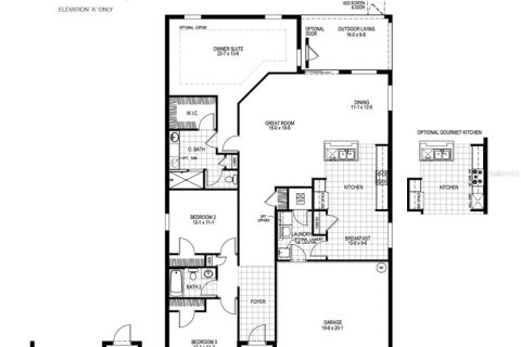 House in Lake Alfred, Florida 3 bedrooms, 179.95 sq.m. № 2228363 - photo 2
