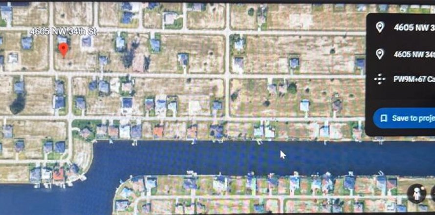 Land in Cape Coral, Florida № 2162721