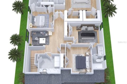 Casa en venta en Tampa, Florida, 4 dormitorios, 277.13 m2 № 1841403 - foto 3