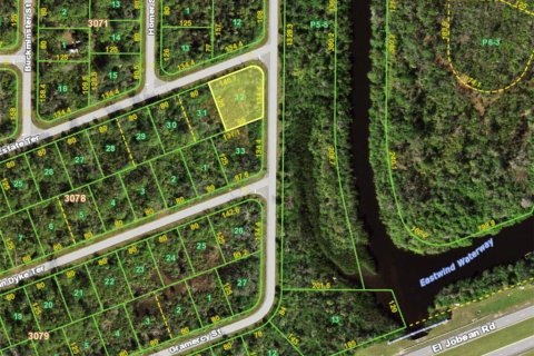 Terreno en venta en Port Charlotte, Florida № 2228652 - foto 3