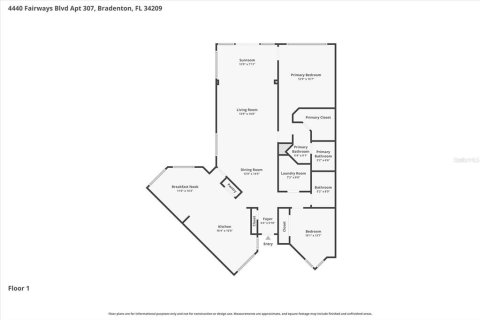 Купить кондоминиум в Брейдентон, Флорида 8 комнат, 137.31м2, № 2094118 - фото 7