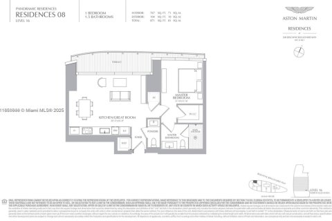 Купить кондоминиум в Майами, Флорида 1 спальня, 71.26м2, № 2021274 - фото 12