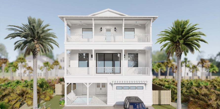 House in Inlet Beach, Florida 7 bedrooms, 454.29 sq.m. № 559868
