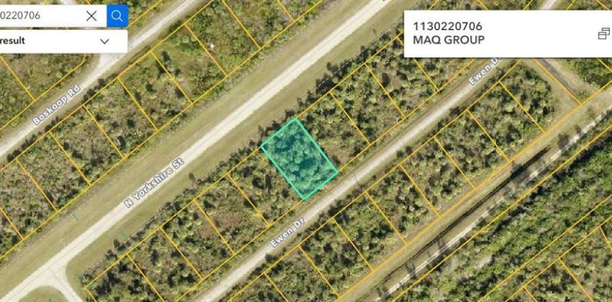 Land in North Port, Florida № 2163491