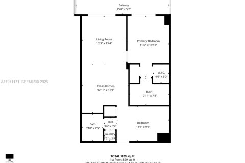 Купить кондоминиум в Майами, Флорида 1 спальня, 78.32м2, № 2032239 - фото 28