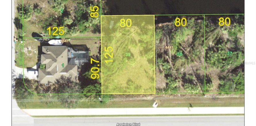 Terrain à Port Charlotte, Floride № 1522600
