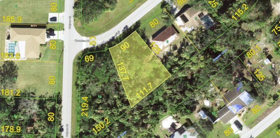 Land in Port Charlotte, Florida № 2196742