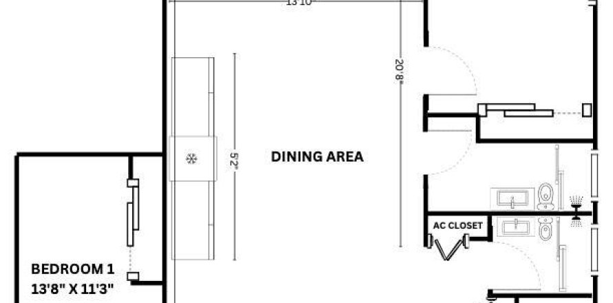 Commercial property in West Palm Beach, Florida 8 bedrooms, 583.98 sq.m. № 1188547
